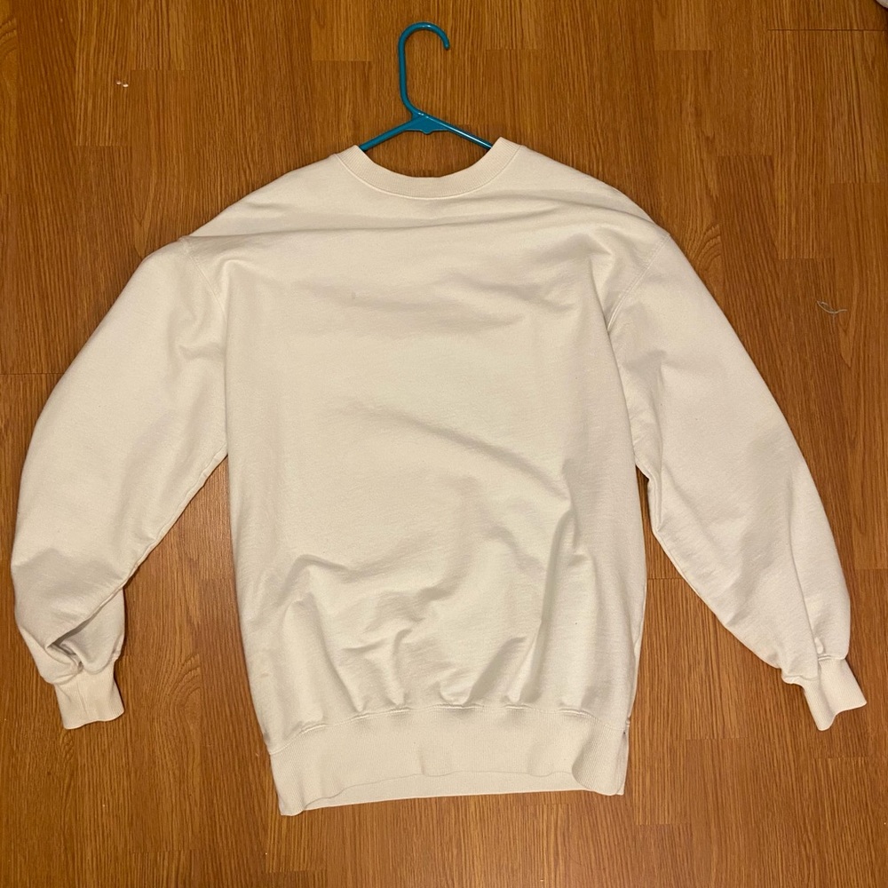 White Wild Fable Crewneck Sweater (XS/S)